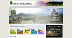 Desktop Screenshot of budparbanjarnegara.com